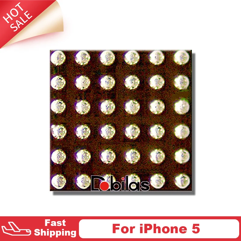 10pcslot 1608a1 u2 for iphone 5 5g charger charging ic bga mobile phone integrated circuits replacement parts chip chipset free global shipping