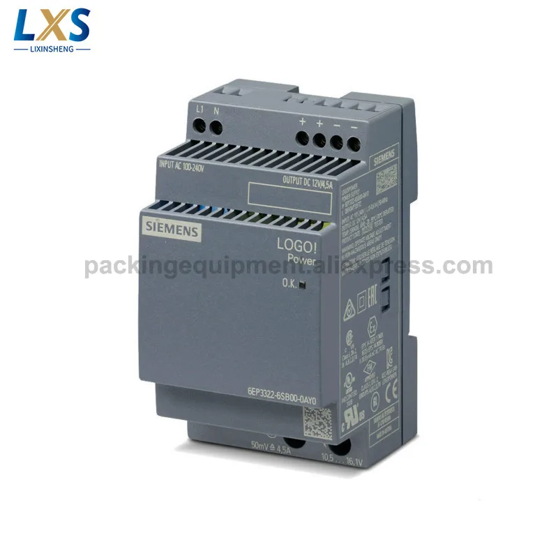 

Блок питания Siemens на DIN-рейке, 12 В постоянного тока, выходное напряжение 4,5 А, выходной ток плоского типа, промышленный Электрический источник...