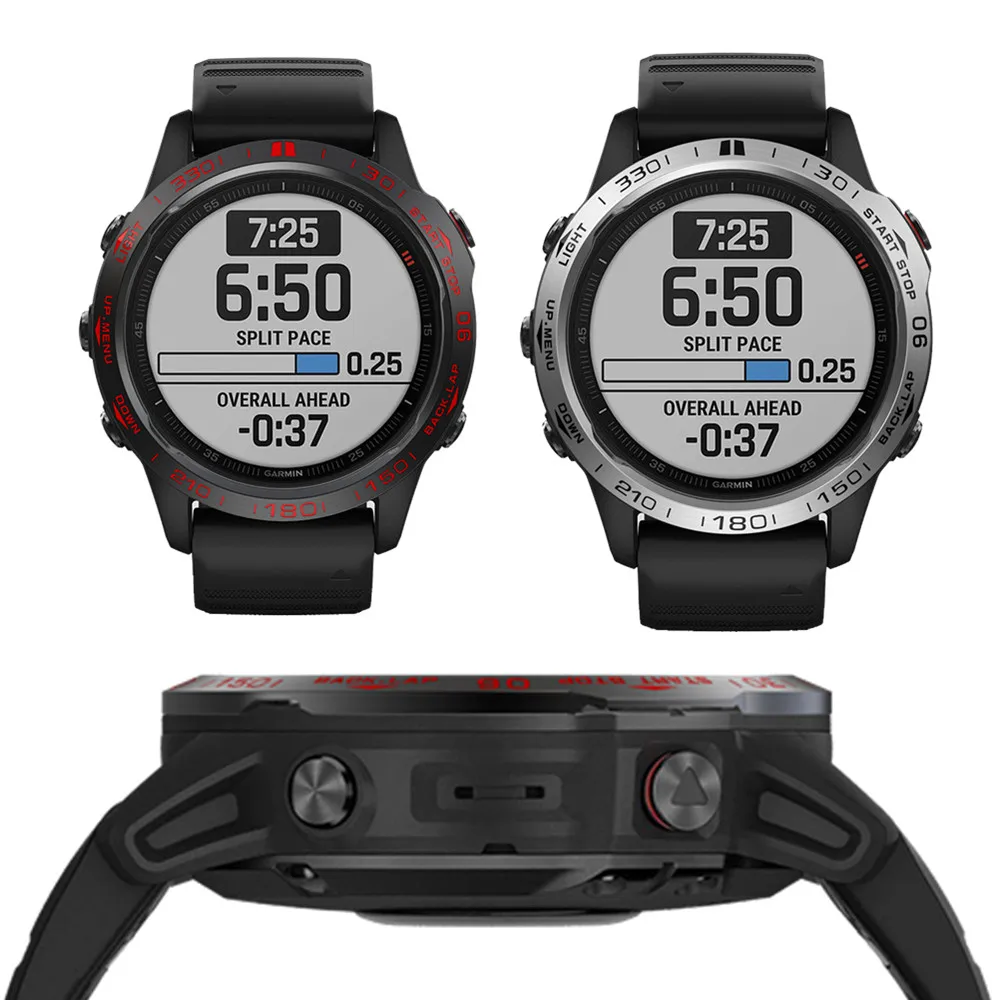 Ободок для часов Garmin Fenix 6 металлический скоростной ободок Fenix6 спортивный