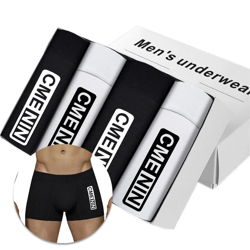 

4Pcs Men UnderwearMen Camouflage Boxers Underwear Cotton Sexy Mens Underpants Male Panties Cotton Boxershorts Soft Panties