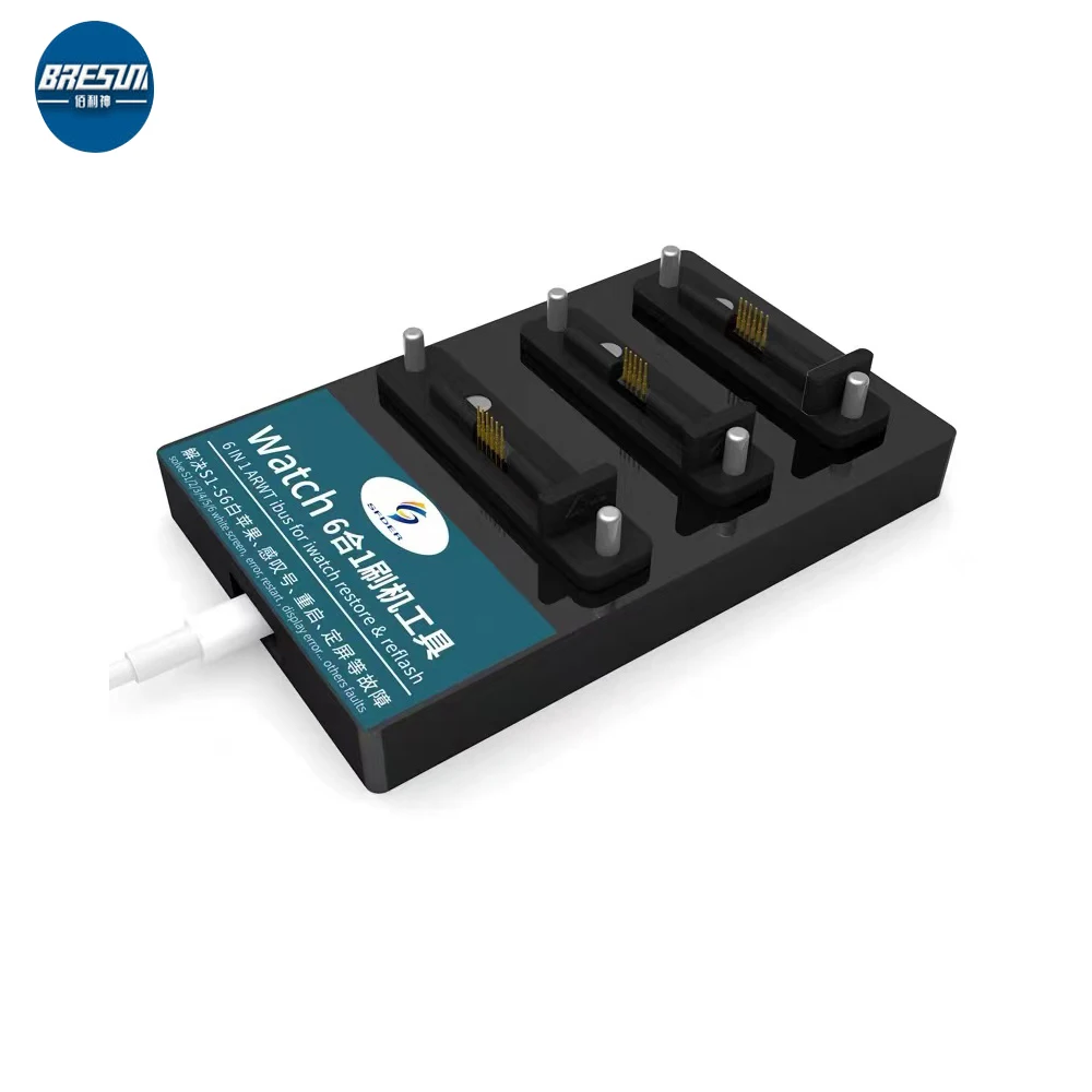 Adaptador de reloj para IWatch S1/S2/S3/S4/S5/S6, herramienta de reparaci&oacute;n 6 en 1, multifunci&oacute;n, intermitente, RWT, Ibus-0