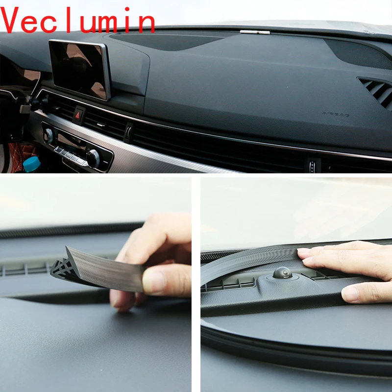 Автомобильная Звукоизоляционная резиновая уплотнительная лента для приборной