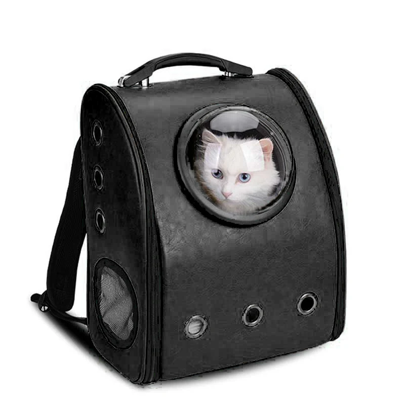 Переносная переноска для домашних животных рюкзак кошек и собак дышащая