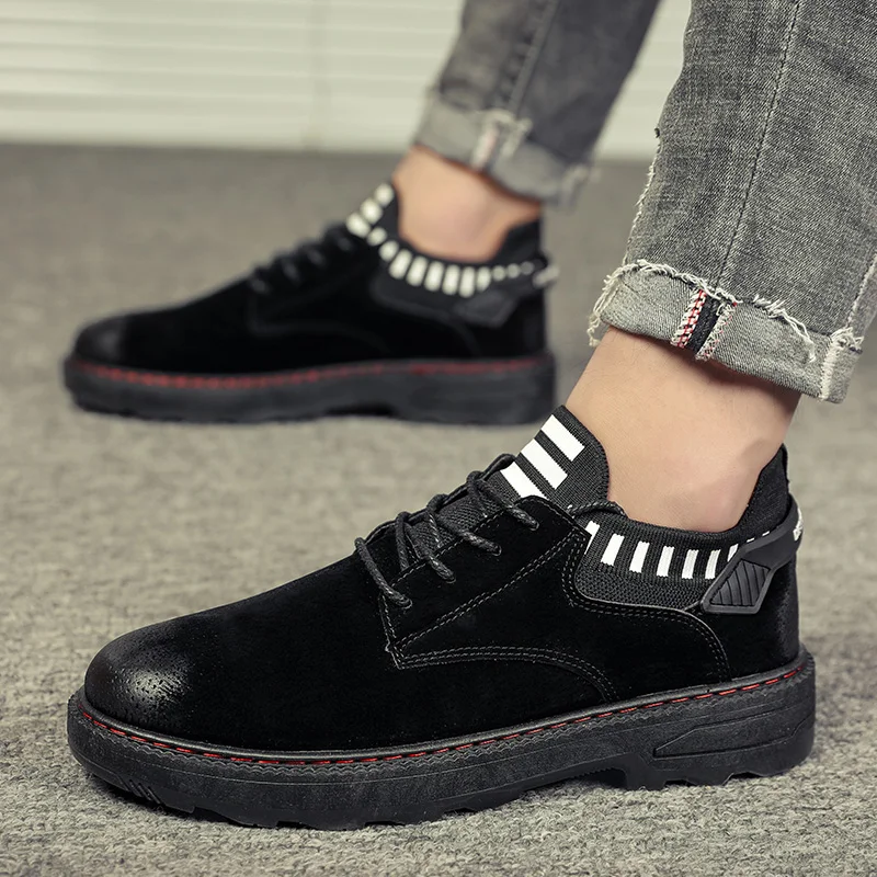 Мужские легкие кроссовки Повседневная Удобная обувь на плоской подошве с