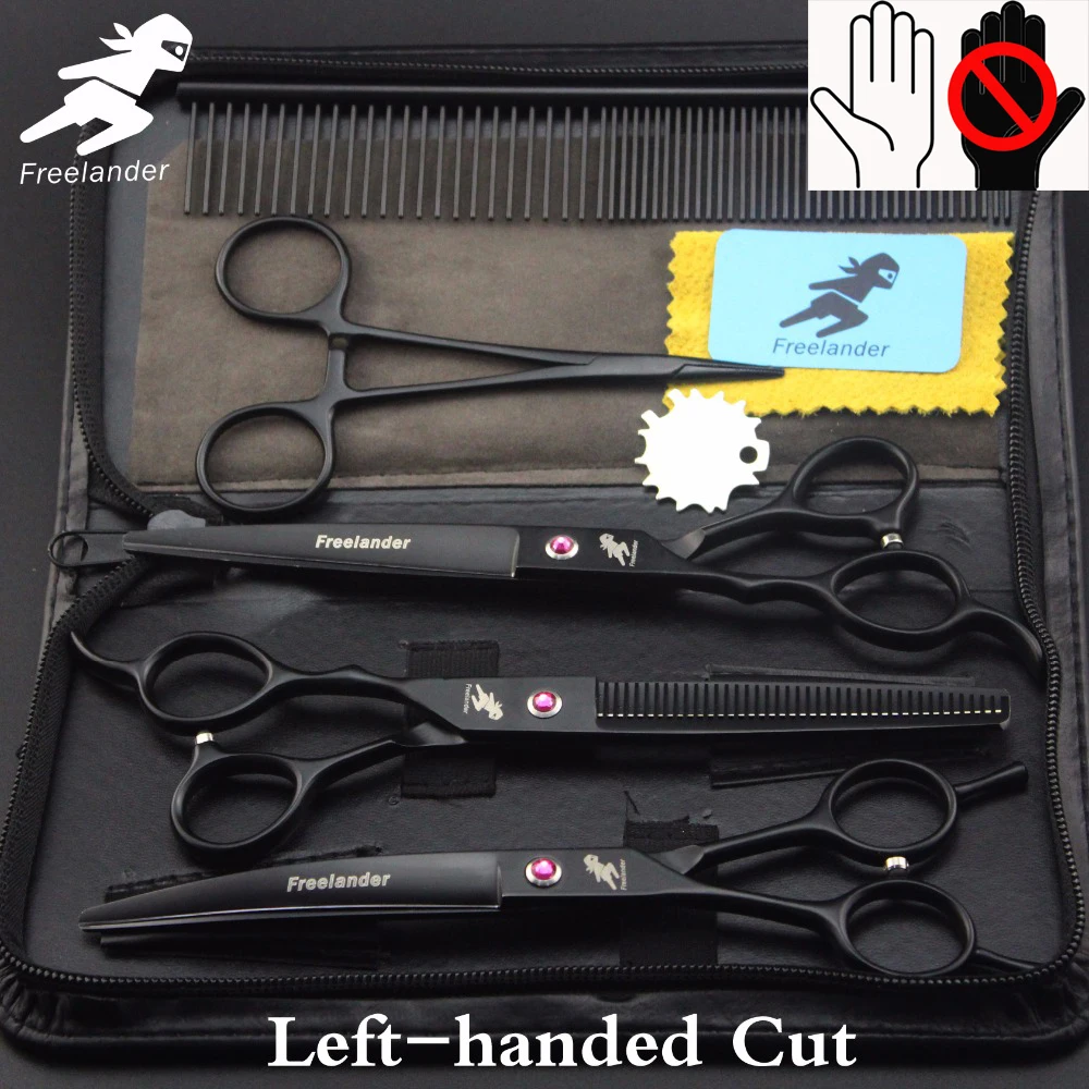 7 &quotпрофессиональный комплект для ухода за шерстью домашних животных прямые и