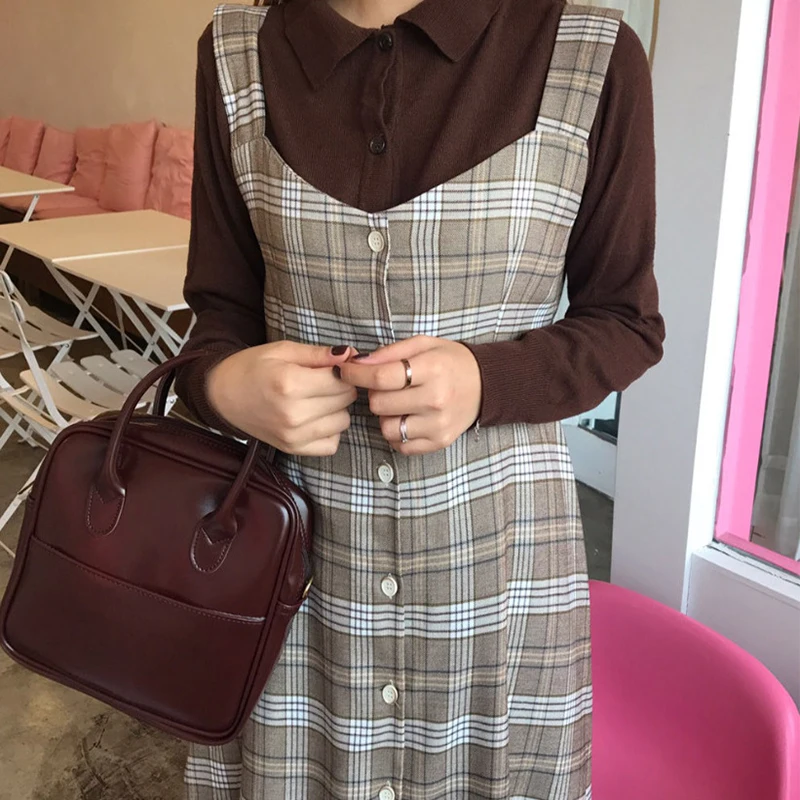 

2021 Women Leather Handbags Ladies Square Bag Totes Crossbody Bags Female Messenger Shoulder Bags Bolsa Feminina Bolsos Mujer