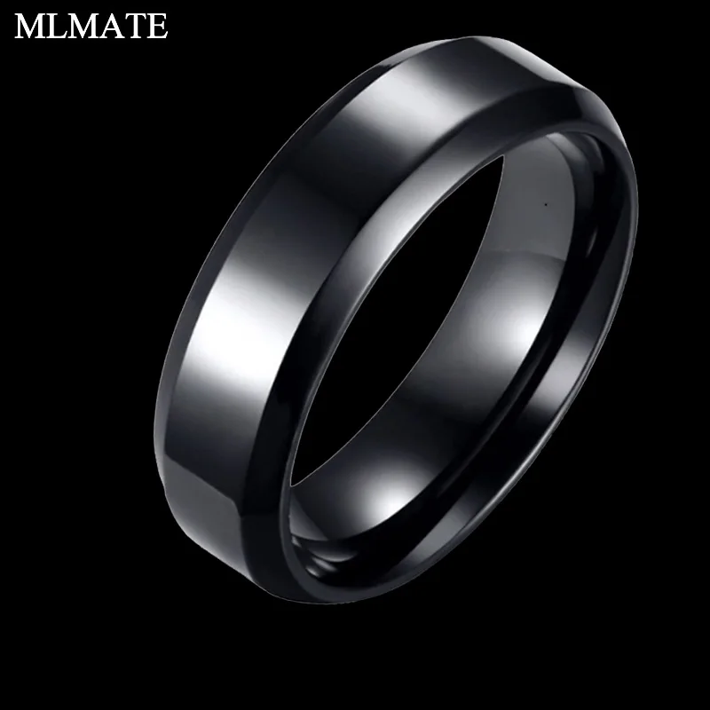 Мужское кольцо Wo Men s Titanium Black | Украшения и аксессуары