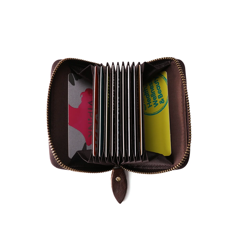 Бумажник JOYIR из натуральной кожи для мужчин и женщин кредитница чехол