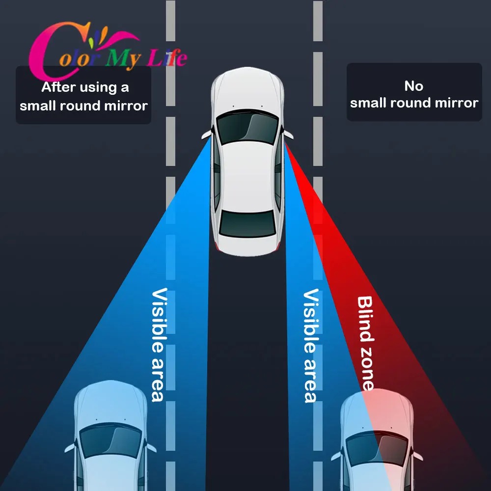 

Автомобильное широкоугольное зеркало заднего вида для Mondeo 4, Renault Duster, Ford, Kia Sportage 3, Mitsubishi Lancer 10, Renault Logan, 1 шт., 360 г.