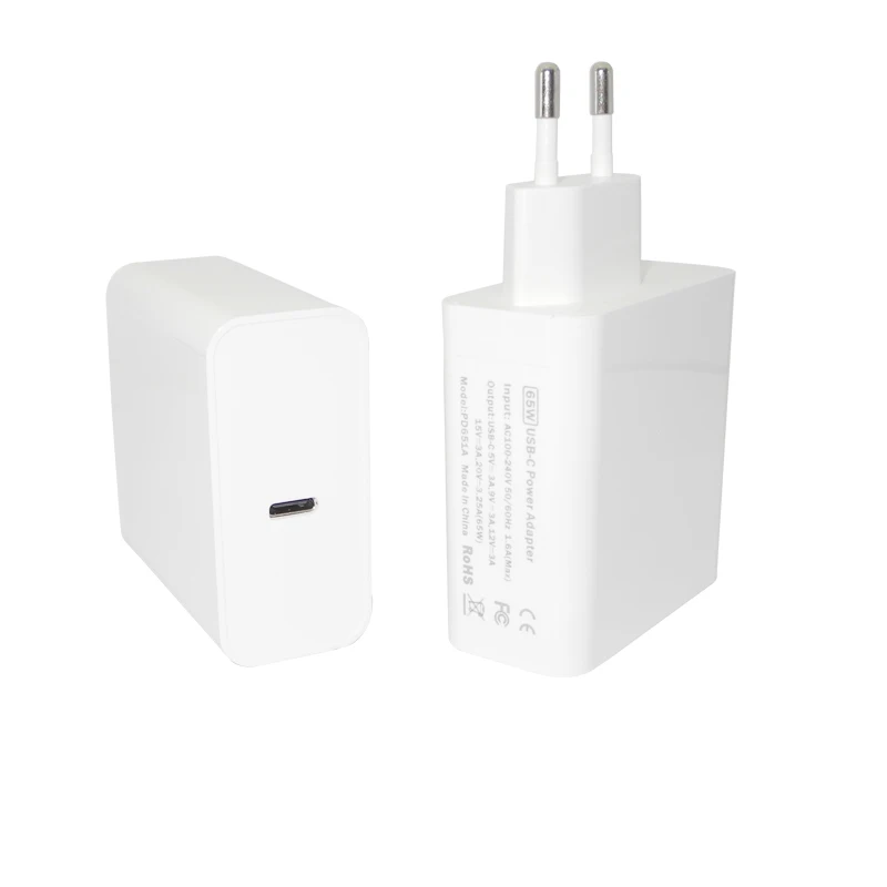 45W 65W 20V 3.25A USB Type C PD Charger USB C Power Laptop Adapter for Macbook Pro 12 13 Huawei Matebook HP DELL XPS Notebooks