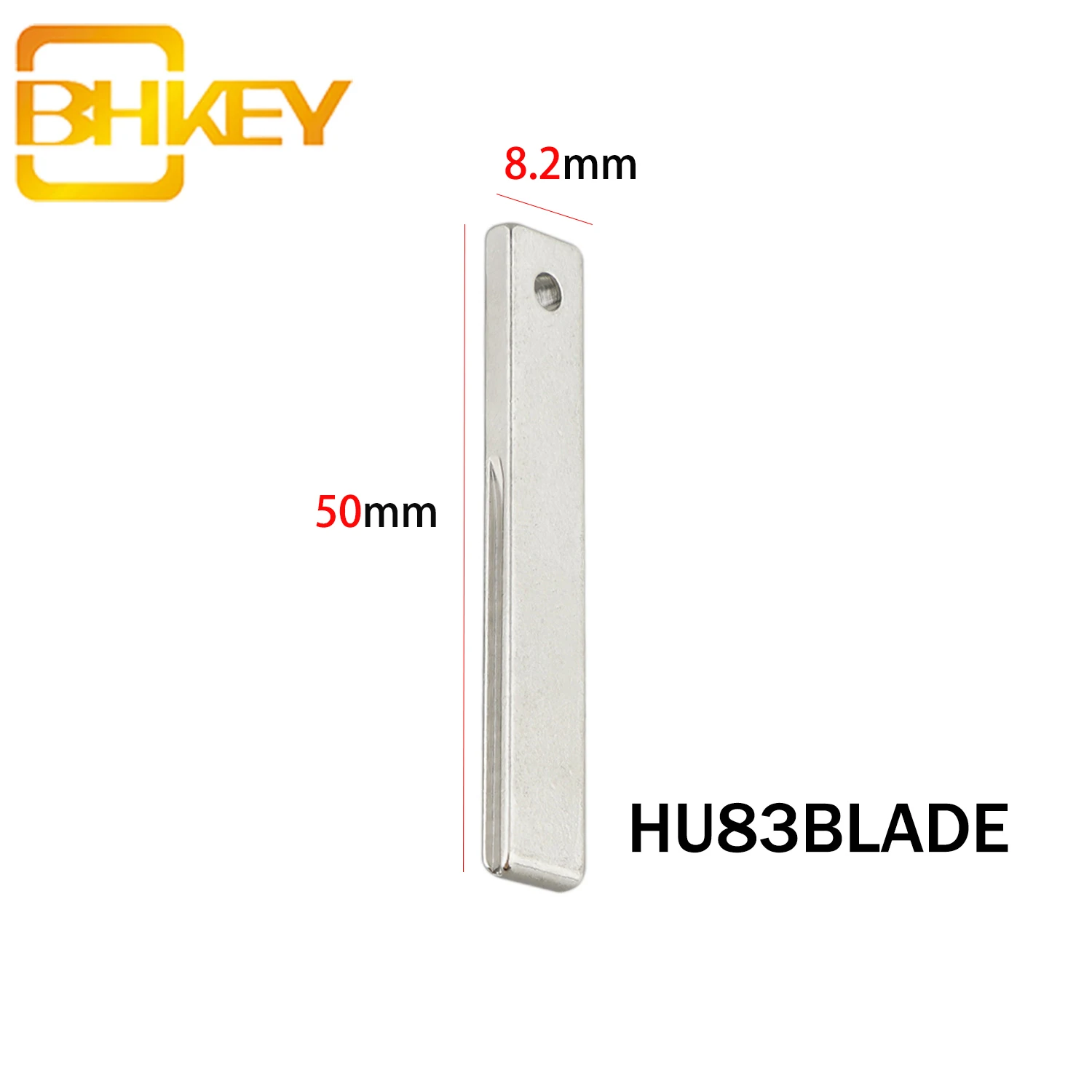 

BHKEY 1/5/10/20PCS HU83 Blade Car Key for Peugeot Renault Citroen Replacement Uncut Blade HU83