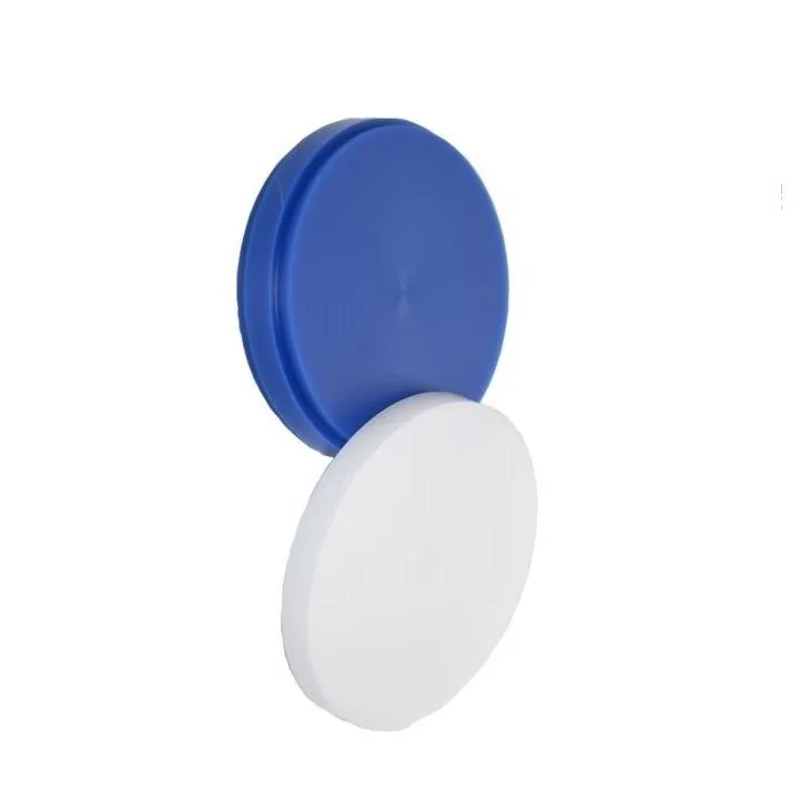 

Dental lab material 8 pieces blue white wax disc for casting