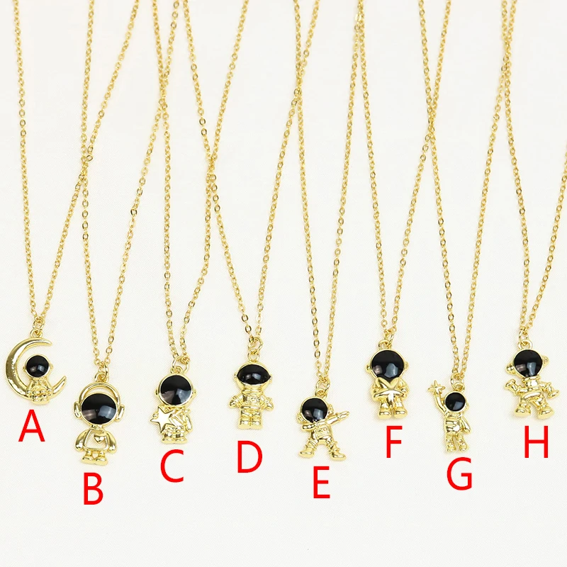 

10 шт. модные подвески астронавта Ожерелье Прекрасные Ювелирные изделия Подвески астронавт ожерелье 8628