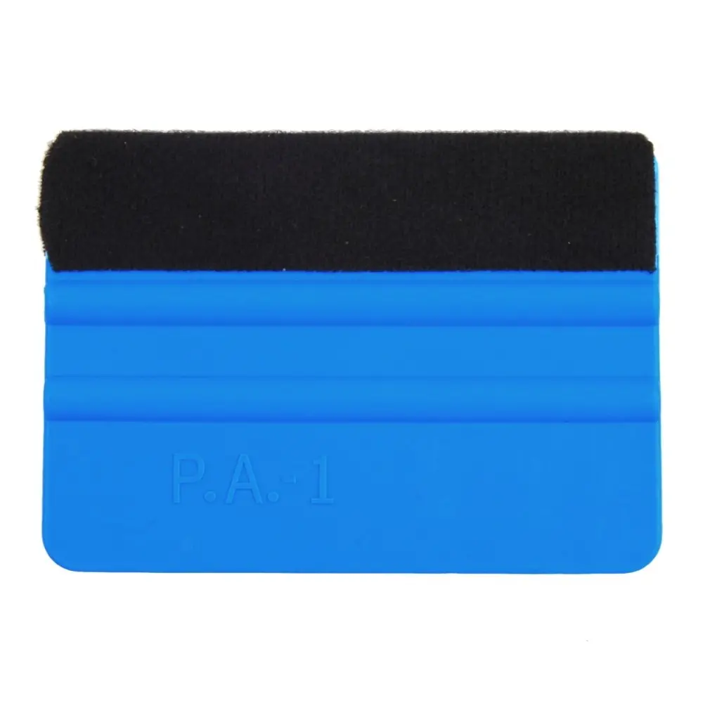 

New Car vinyl film wrapping tools squeegee with felt soft wall paper scraper mobile screen protector install squeegee tool