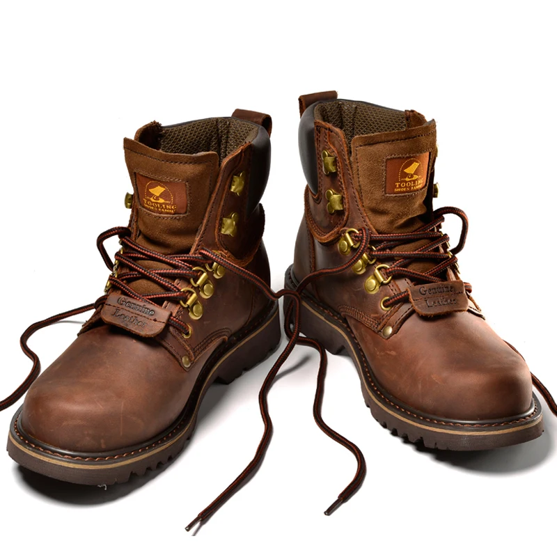 Hiking Shoes Waterproof Tactical Shoes Leather Hunting Boots