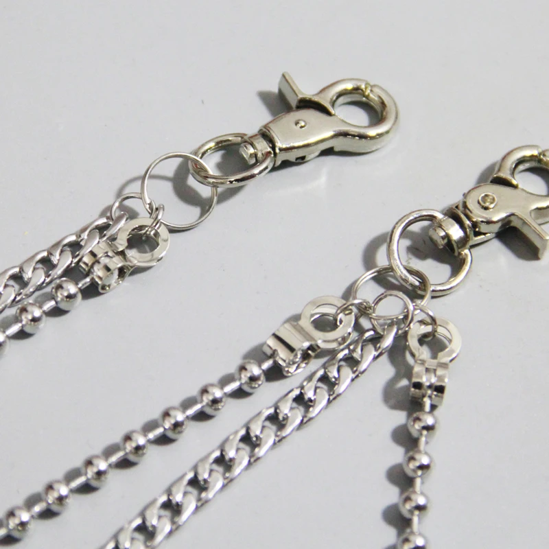 Брюки в стиле панк-рок бандана с кулоном виде большого кольца хипстерские брюки