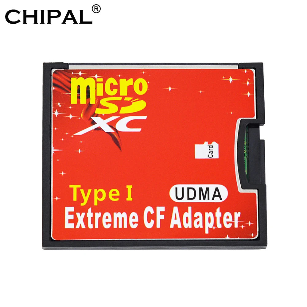 Высококачественный адаптер CHIPAL для карт Micro SD TF CF SDHC SDXC компактного кардридера