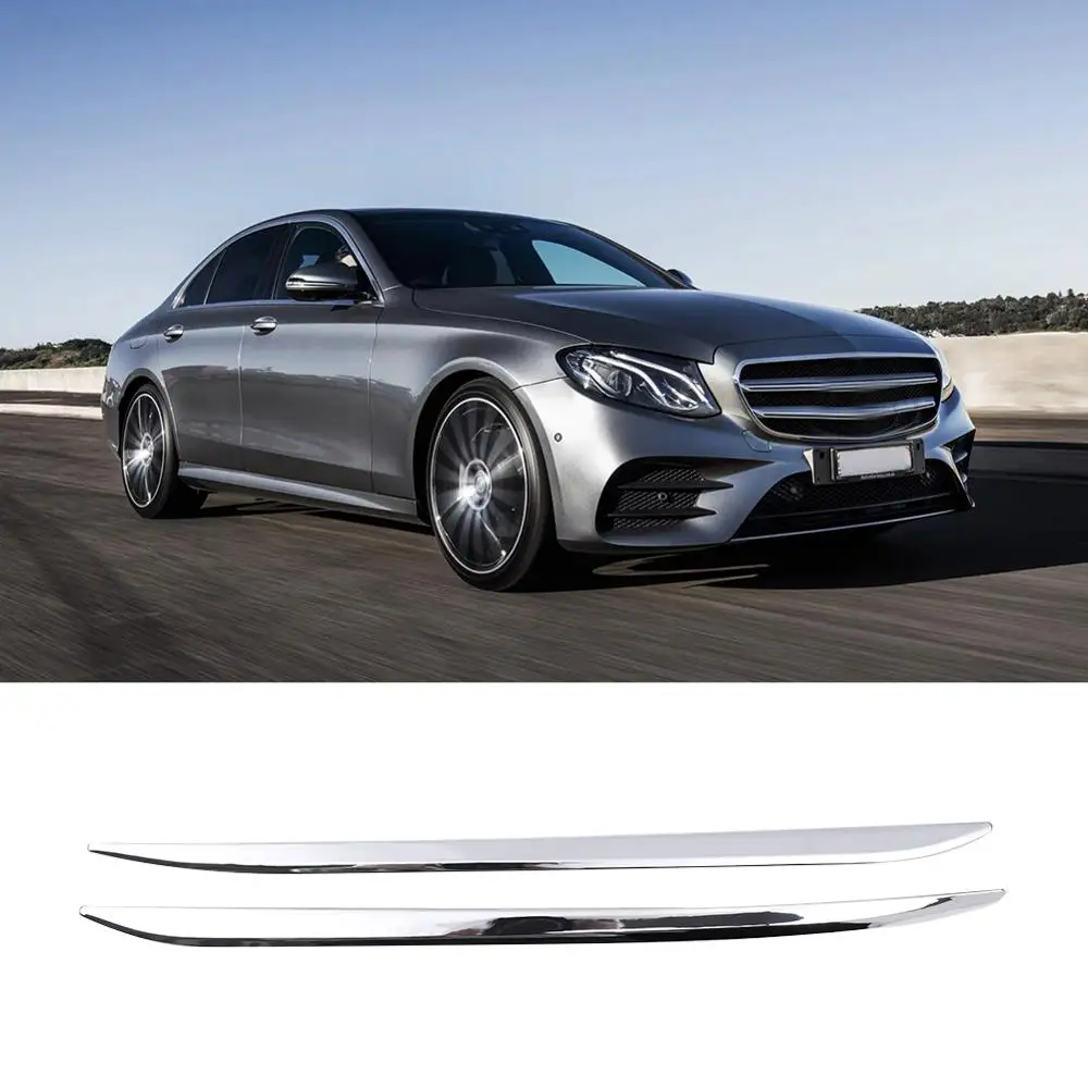 Для Mercedes Benz E Class W213 E200l 300l- ABS боковая формовка декоративные полосы отделка стикер