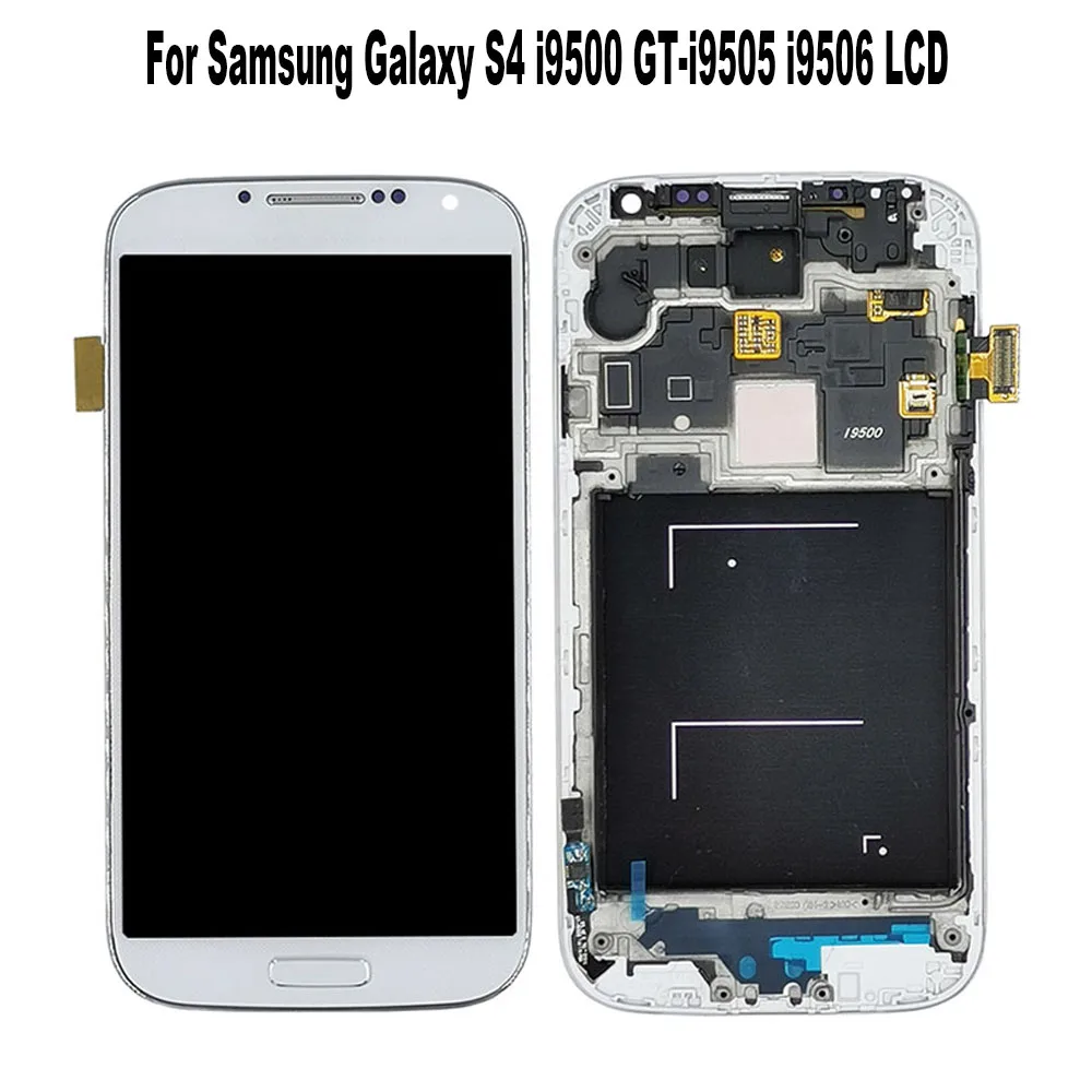 ЖК-дисплей с сенсорной панелью и цифровым преобразователем в сборе для Samsung Galaxy S4