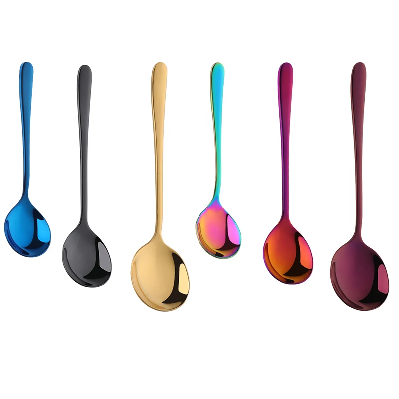 3 шт. зеркальная полировка Мёд ложка Нержавеющая сталь ложечки дегустационные