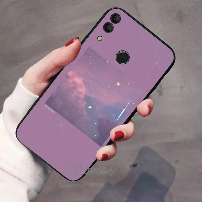 

Beautiful pink sky Phone Case For huawei honor 10i 10 lite 8x 9x 20 30 v30 pro mate 20 30 40 lite pro funda