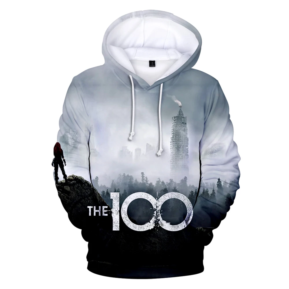 

Fashion THE 100 3D Kpop Hoodies THE 100 Sweatshirts Autumn Boys Girl Men Women Hooded Clothes Kid's Cool Tops Classic Hoodies