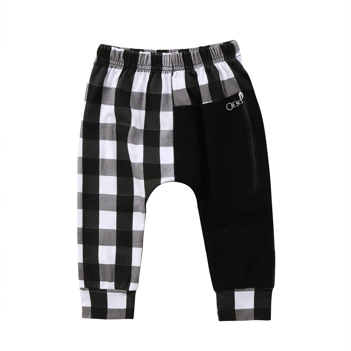 Toddler Kids Boys Plaid Patchwork Pocket Harem Pants Casual Sport Loose Long Trousers Sweatpants Jogging Jogger | Детская одежда и