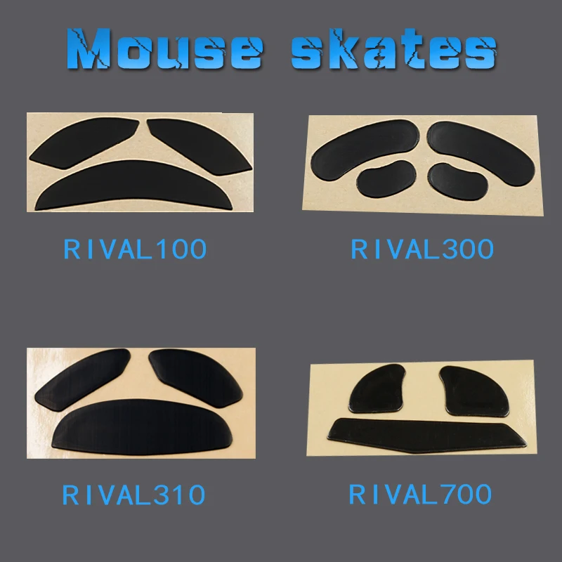 Коньки для мыши Steelseries Rival 3 700 710 600 650 500 310 300 300S 110 100 106 95 оптические спасательные