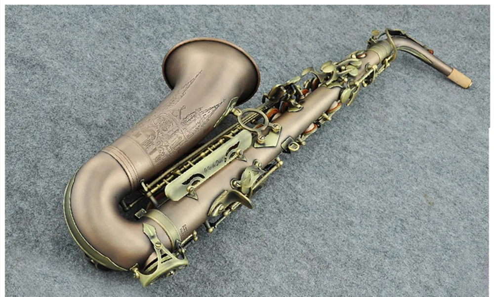 Высококачественный альт-саксофон от бренда Addie имитация античной меди E-flat Alto Sax