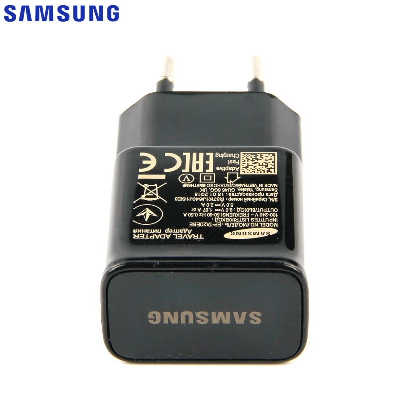Оригинальное адаптивной дорожное быстрое зарядное устройство для Samsung Galaxy S8 Project Dream S9 плюс C7010 A520F Note 7 NOTE8 Note 9 C7010 C5010