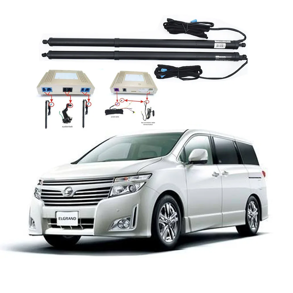 Новая электрическая задняя дверь переоборудована для nissan elgrand 2017-2020 Хвостовая