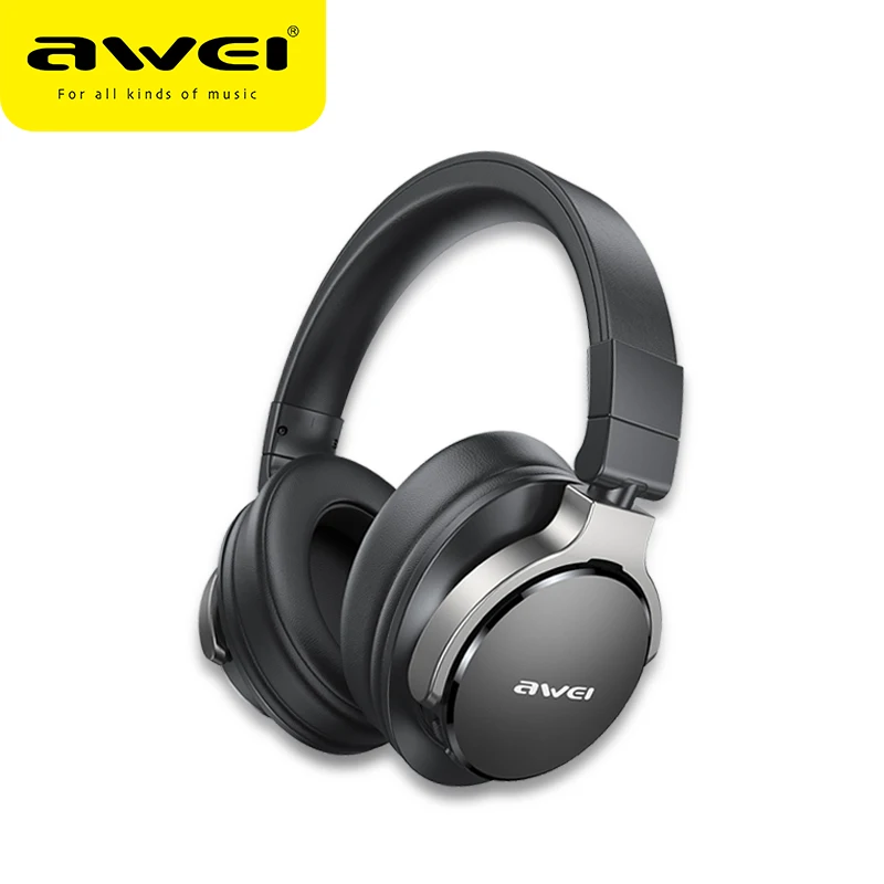 

Awei A710BL ANC Noise Cancelling Headphone Handsfree Bluetooth-compatible Wireless HiFi Bass Headsets With Mic For iPhone Huawei