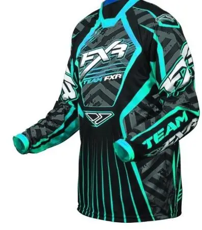 Новинка Майки для велоспорта зеленый красный черный Moto GP горный велосипед