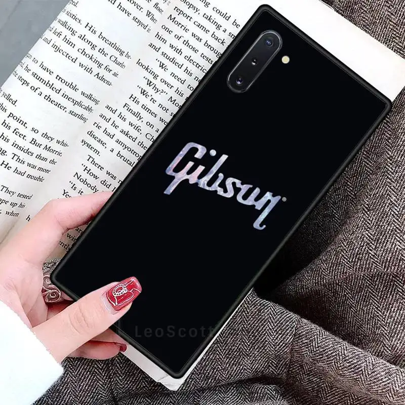 

Gibson Guitar Phone Case For Samsung Galaxy S8 S9 S10 Plus S10E Note 3 4 5 6 7 8 9 10 Pro Lite cover