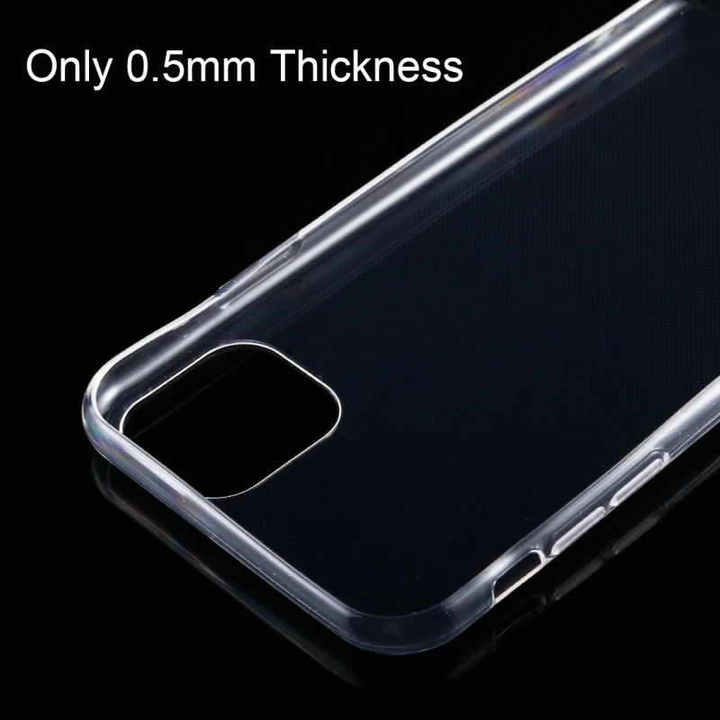 0 5 мм ультратонкий прозрачный защитный чехол из ТПУ для iPhone 11/iPhone 11 Pro/iPhone Pro Max (2019) |