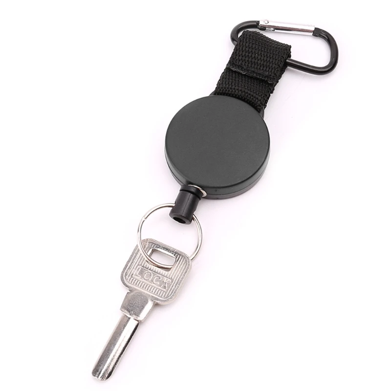 3 шт выдвижной брелок Мультитул карабина для ключей с Стальная проволока | Спорт и