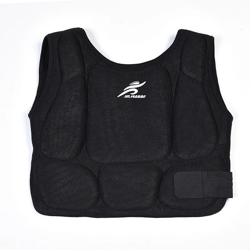 Каратэ костюм для тхэквондо жилет сзади Поддержка оснащения Для мужчин футболка