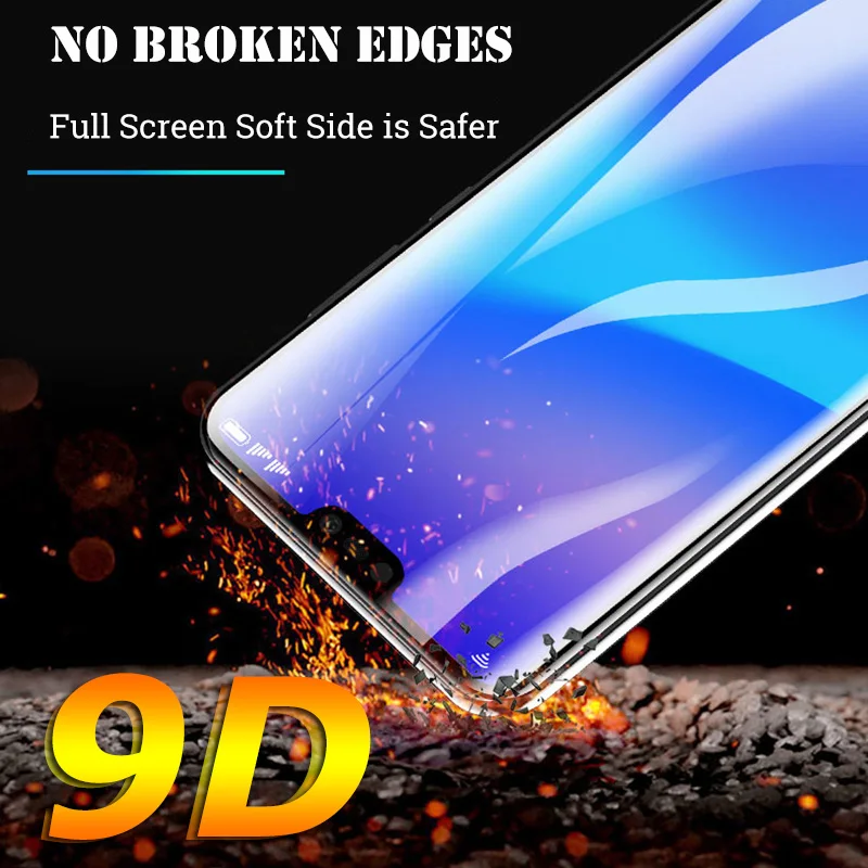 Защитное закаленное стекло 9D для Samsung Glaxay A50 a30 a70 A40 A60 A80 A90 M10 M20 M30 A7 2018 S10e|Защитные