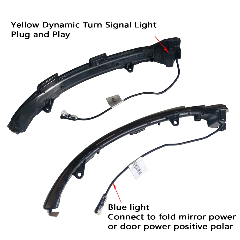 

For VW Golf MK7 7 GTI R GTD MK7 Sportsvan LED Flasher Dynamic Turn Signal Light Car Side Wing Rearview Mirror Indicator Blinker