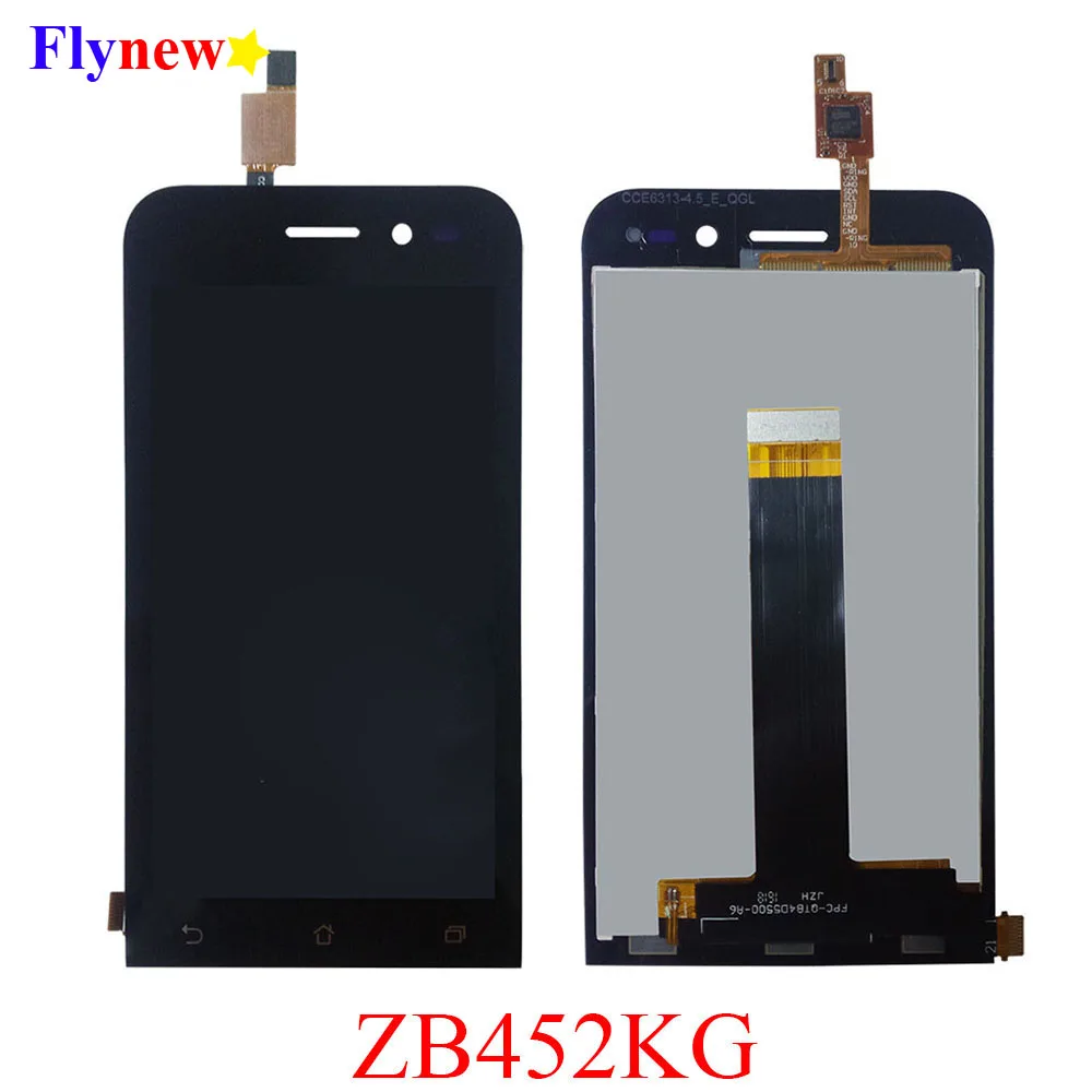 4 5 &quotЖК-дисплей для Asus Zenfone GO ZB452KG X014D полный сенсорный экран дигитайзер стекло в