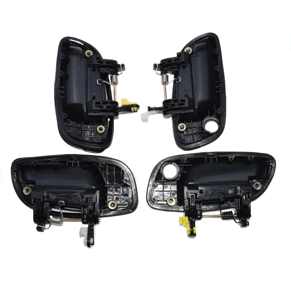 ISANCE Black FL FR RL RR внешняя дверная ручка 83650-2D000 82650-2D000 для Hyundai Elantra 2.0L 2001 2002 2003 2004 2005 2006 |