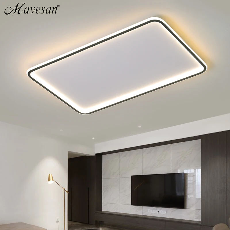 Luzes de Teto Led para Sala Estar Quarto Luminárias Anel Ouro Moderno Iluminação Interior Decoração Casa Plafon Lâmpada Lustre