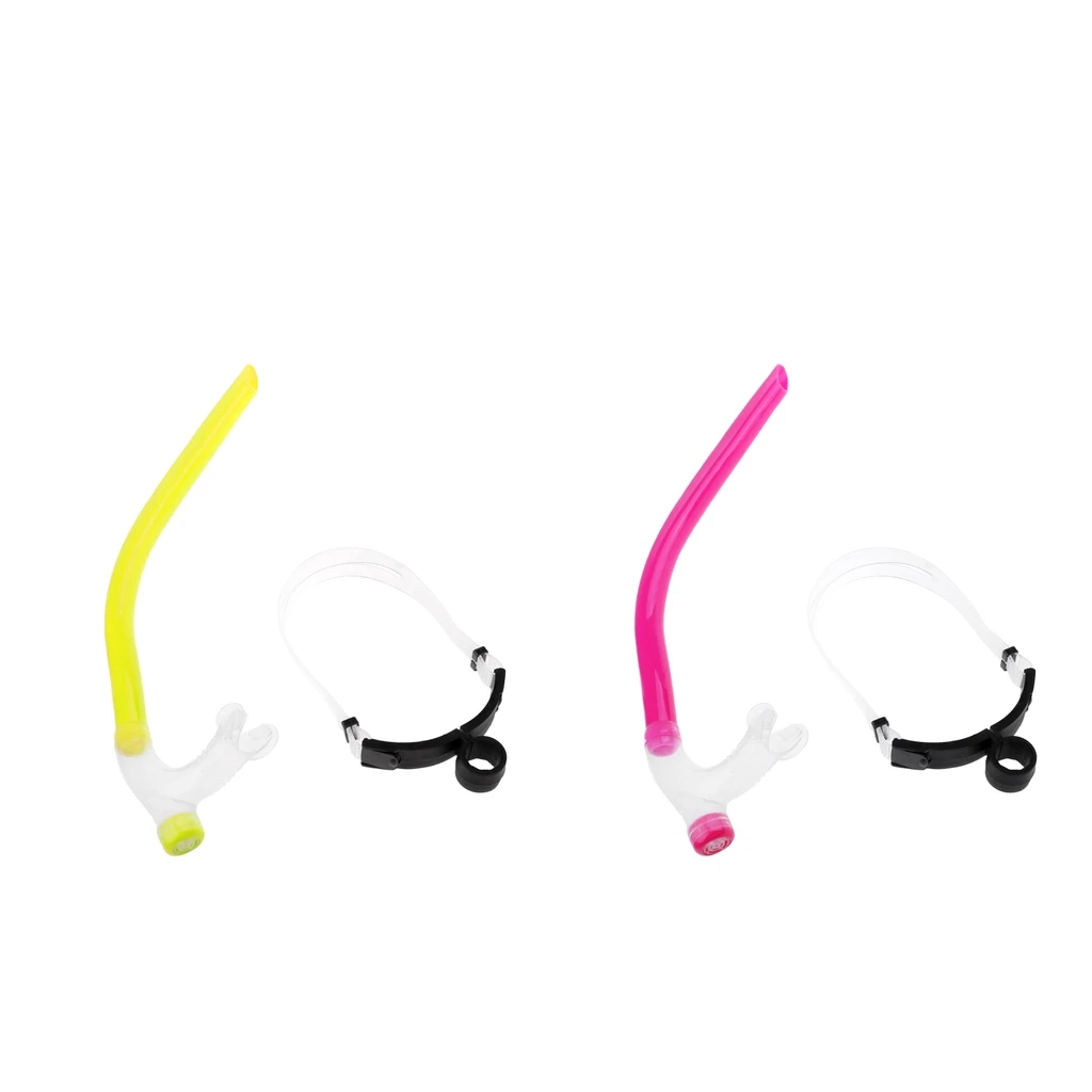 Silicone Adjustable/Portbale Swimming Diving Snorkel Set Breathing Tube &amp Hair Band for Underwater Training Swim Pool Acc | Спорт и