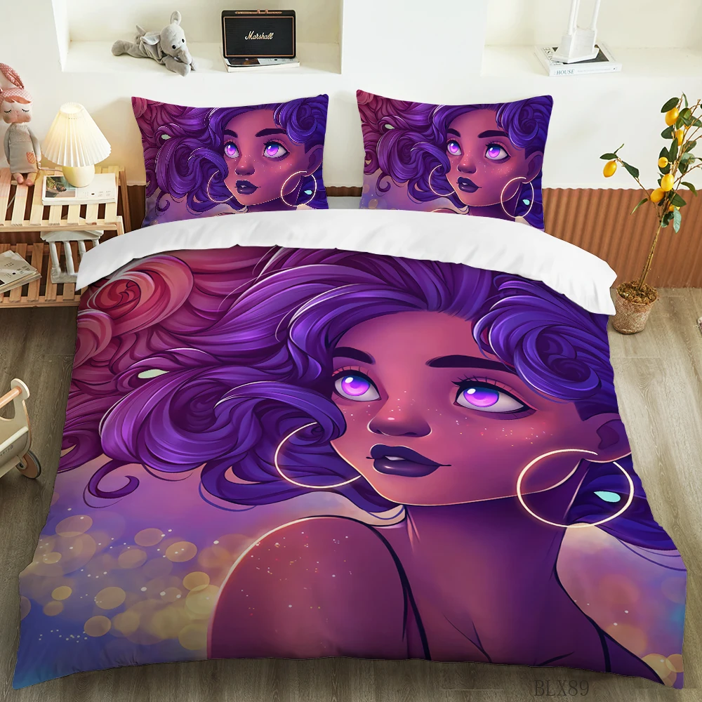 

Комплект постельного белья с 3D-принтом в африканском стиле