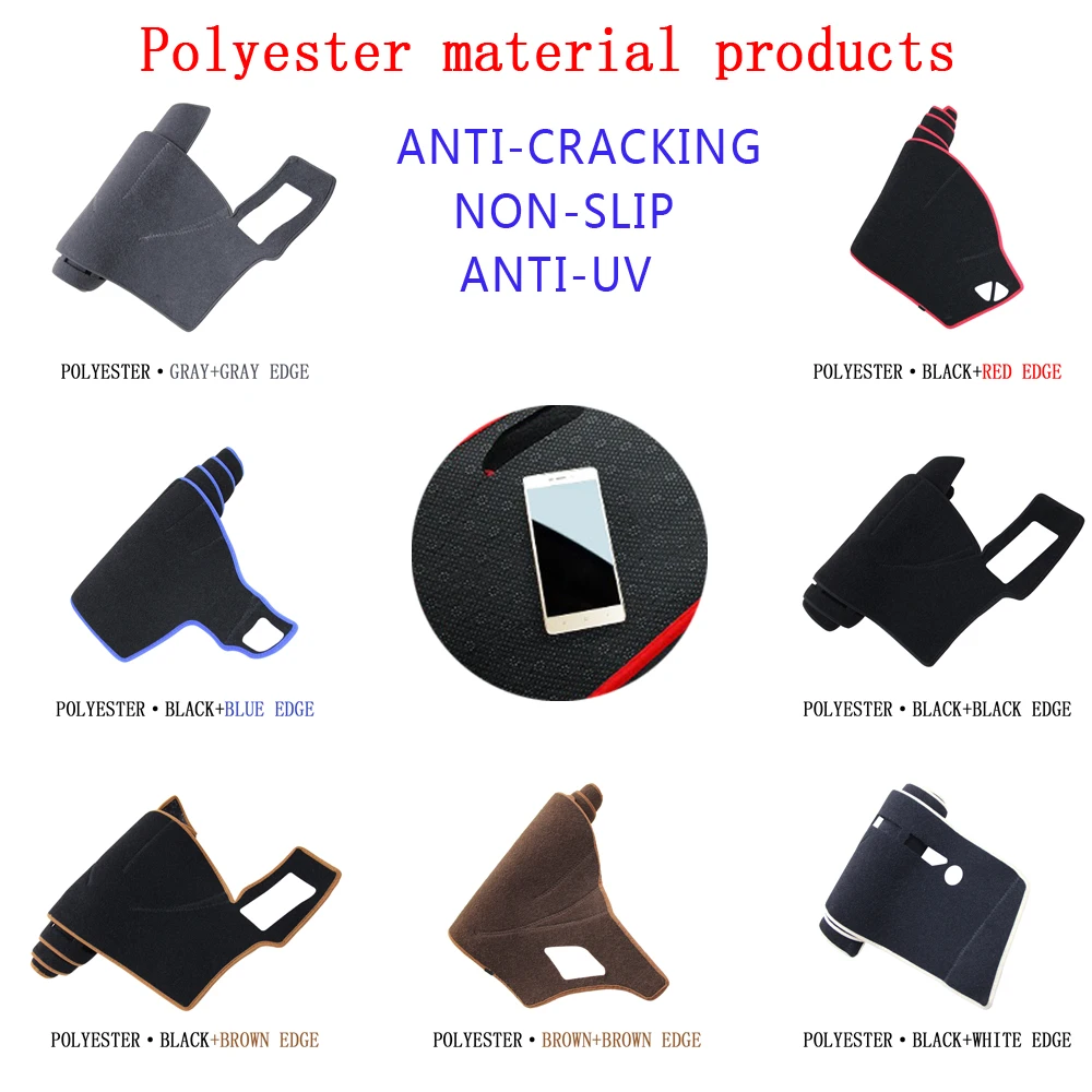 Крышка приборной панели автомобиля PNSL коврик для Mitsubishi Outlander 2007-2019 защита от