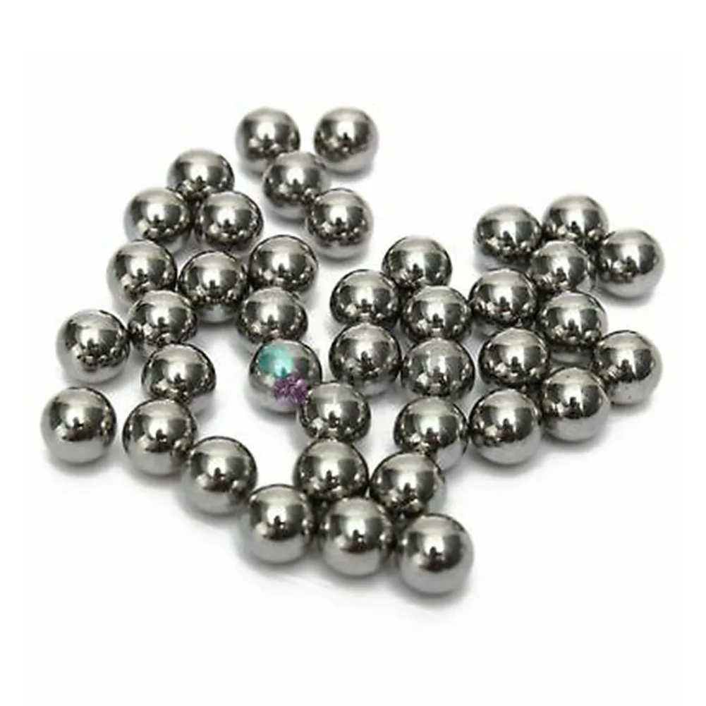 MTB Bike Bearing Steel Balls For Wheel Hub 4.76MM 3/16in Front Or 6.35MM 1/4in Rear Replaceable Balls Cycling Equipment Parts
