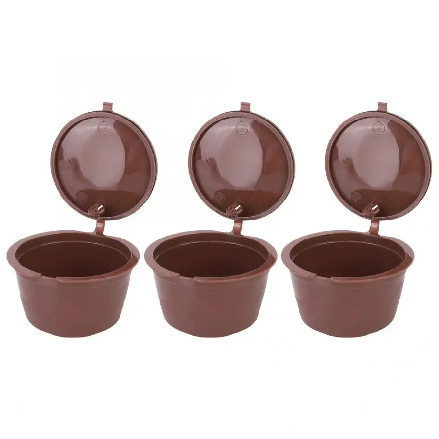 3 шт. кофе фильтр капельница многоразовый капсула чашки многоразового фильтра