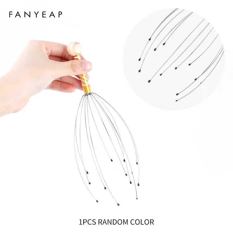 Массажер для головы релаксация кожи снятие мышечного напряжения усталость