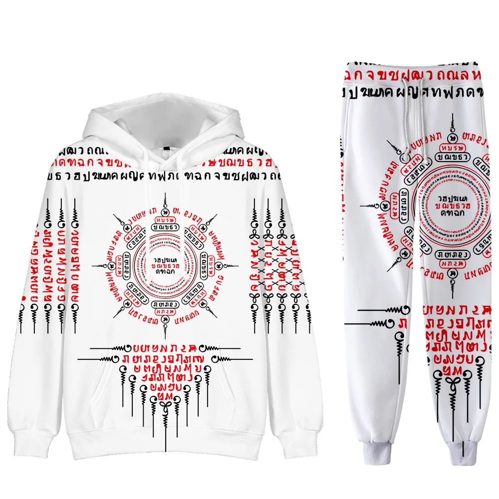 

Новинка 2021 года, 3D принт Nordiske mytologi Хип-Хоп Harajuku с длинными рукавами и капюшоном, 2 шт., Женский/мужской осенний спортивный костюм, толстовки и штаны