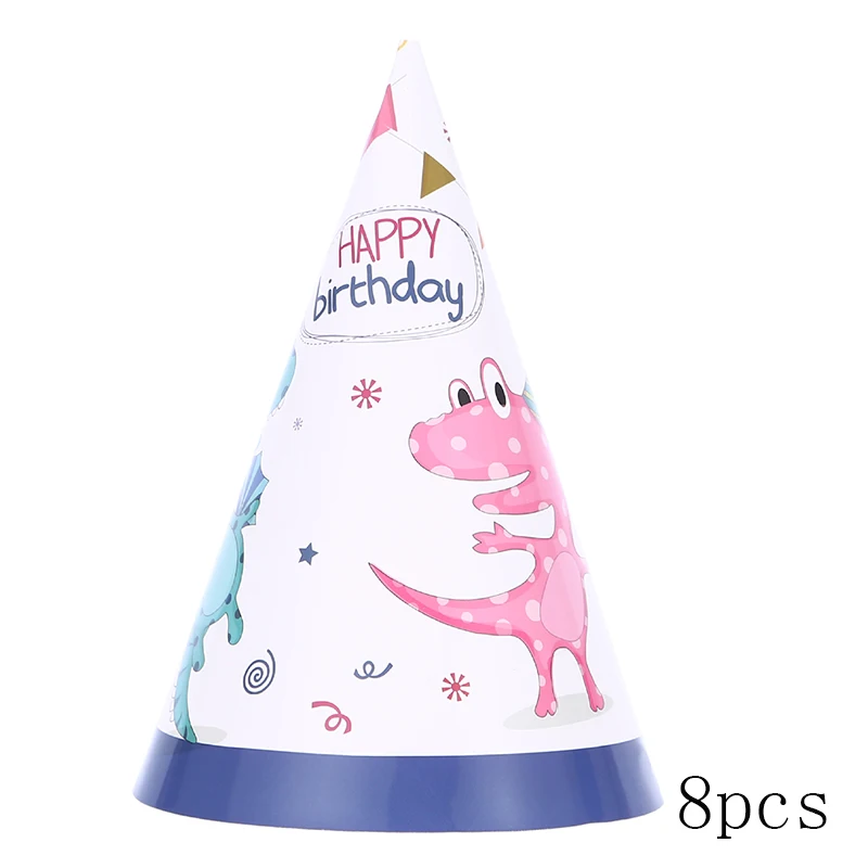 Одноразовая посуда с рисунком динозавра украшение для дня рождения детские